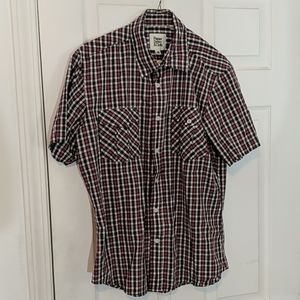 Paper Denim & Cloth Plaid Button-Up Shirt